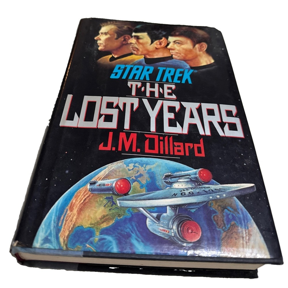 The Lost Years (Star Trek) Hardcover Dustcover